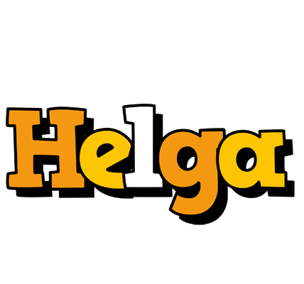 Helga cartoon logo