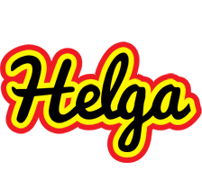 Helga flaming logo