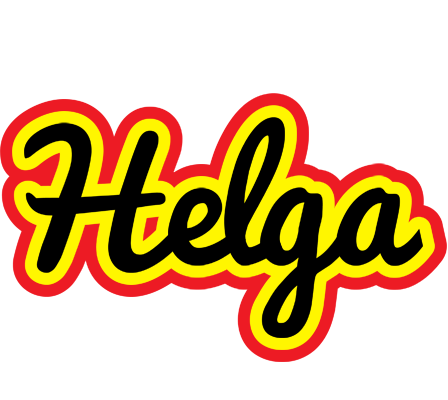 Helga flaming logo