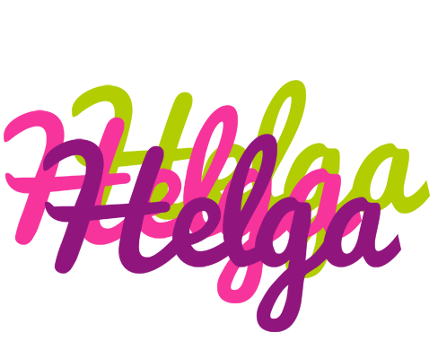 Helga flowers logo