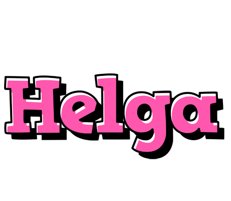Helga girlish logo