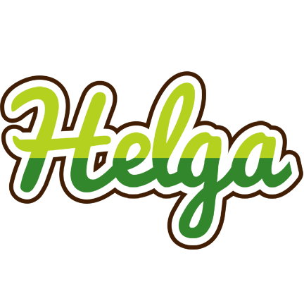 Helga golfing logo