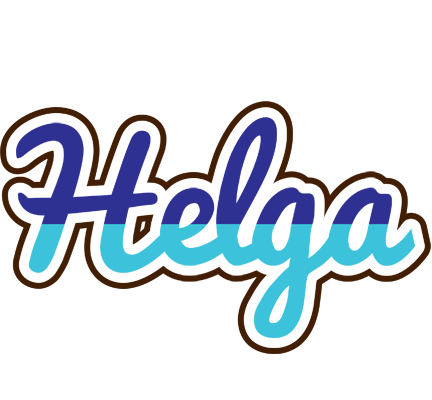 Helga raining logo