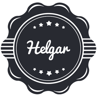 Helgar badge logo