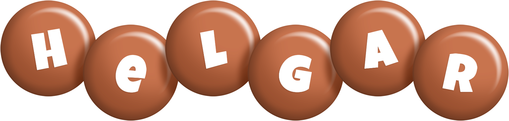 Helgar candy-brown logo