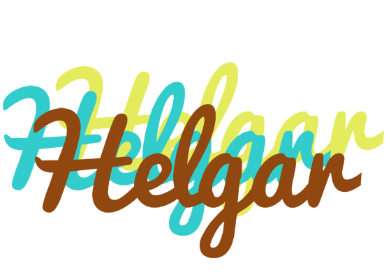 Helgar cupcake logo