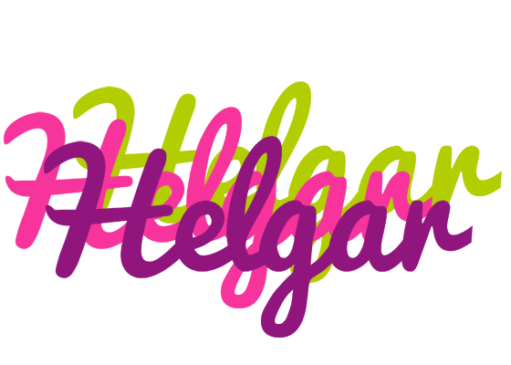 Helgar flowers logo