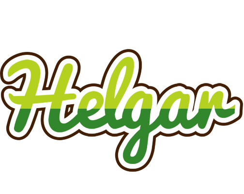 Helgar golfing logo