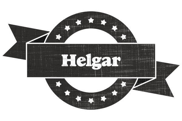Helgar grunge logo