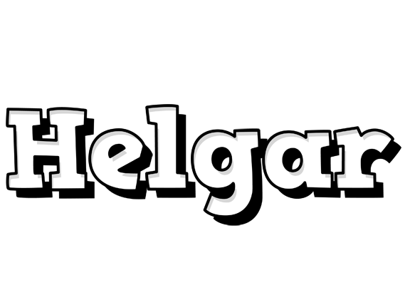 Helgar snowing logo