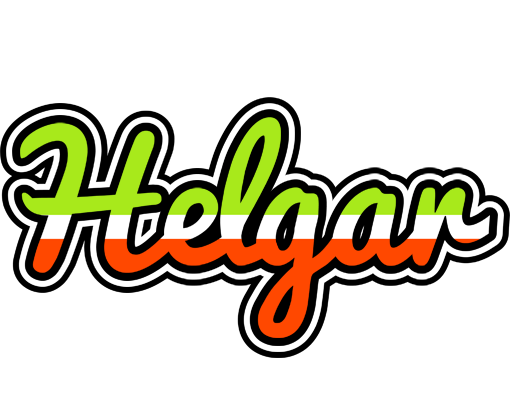 Helgar superfun logo