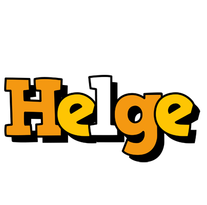 Helge cartoon logo