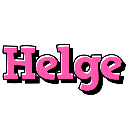 Helge girlish logo