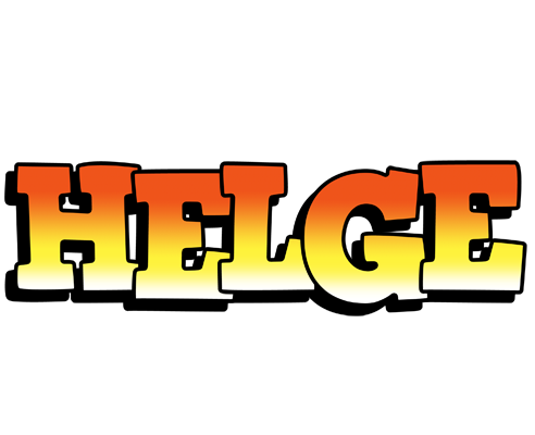 Helge sunset logo