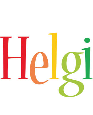 Helgi birthday logo