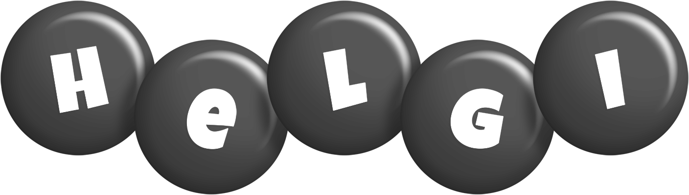 Helgi candy-black logo
