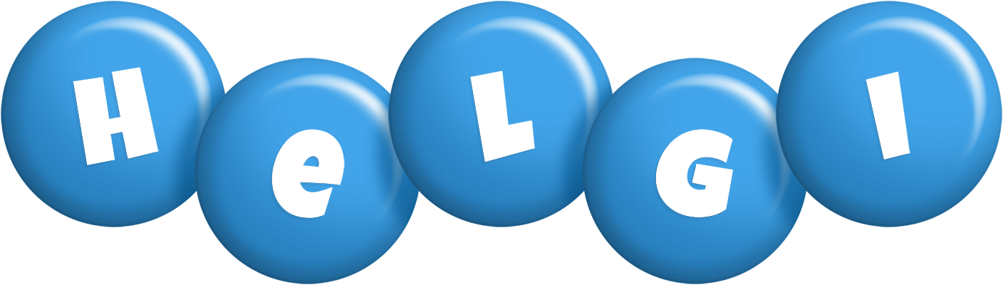 Helgi candy-blue logo