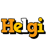 Helgi cartoon logo