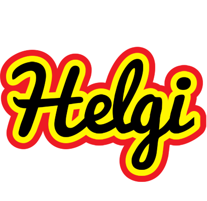 Helgi flaming logo