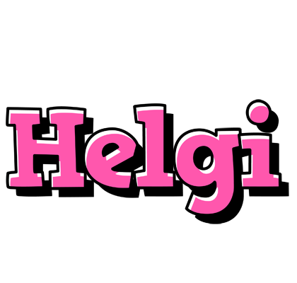 Helgi girlish logo
