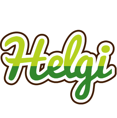 Helgi golfing logo