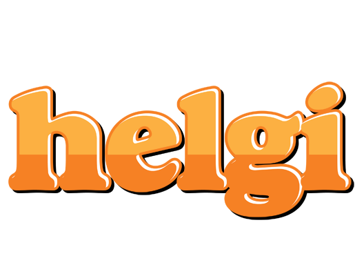 Helgi orange logo