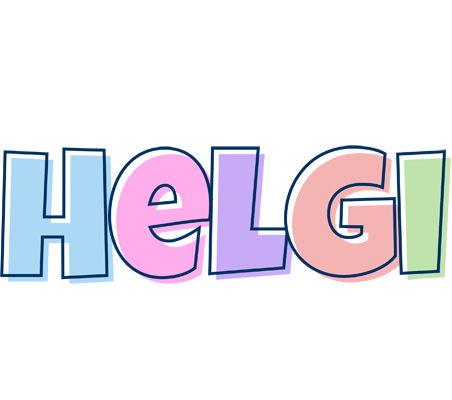 Helgi pastel logo