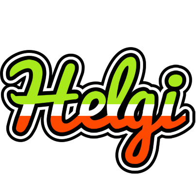 Helgi superfun logo