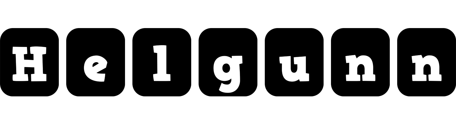 Helgunn box logo