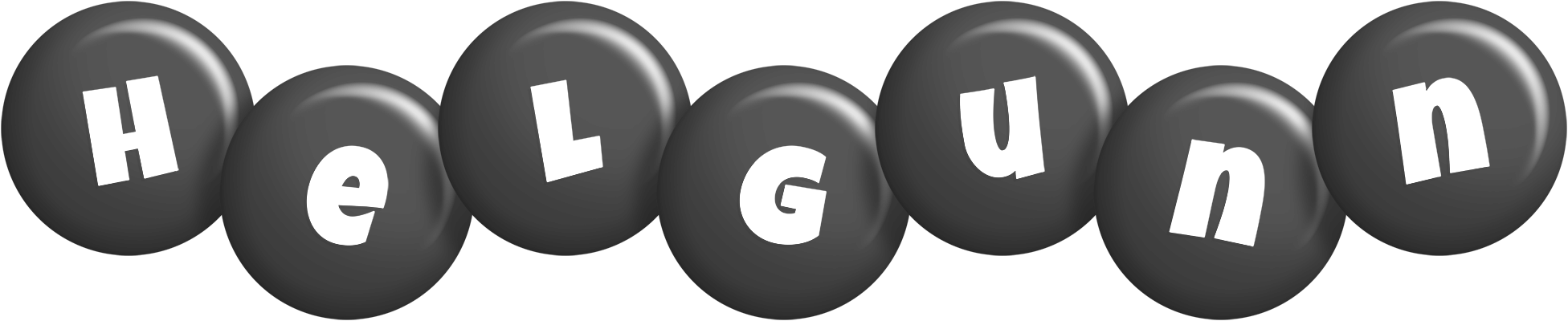 Helgunn candy-black logo