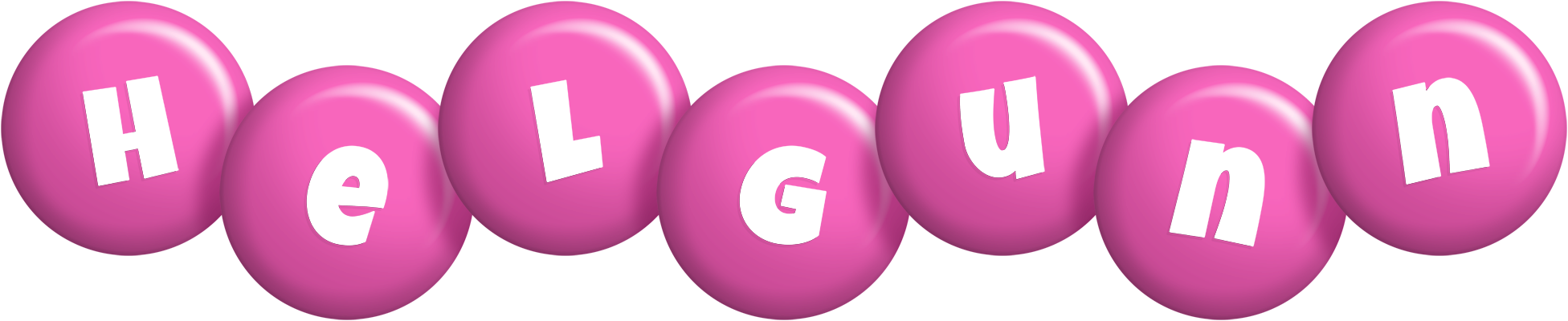 Helgunn candy-pink logo