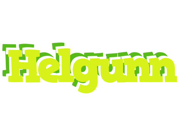 Helgunn citrus logo