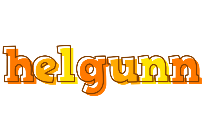 Helgunn desert logo
