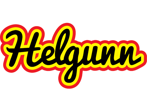 Helgunn flaming logo