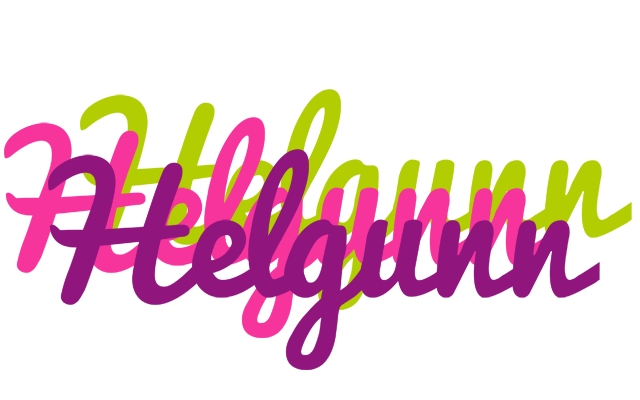 Helgunn flowers logo