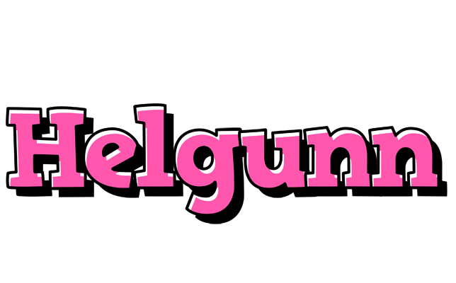 Helgunn girlish logo