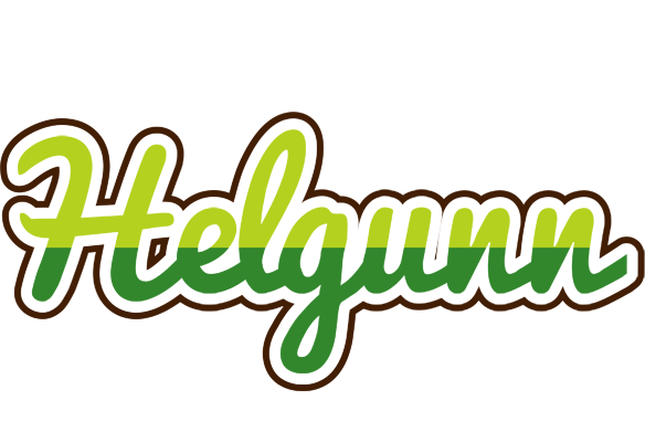 Helgunn golfing logo
