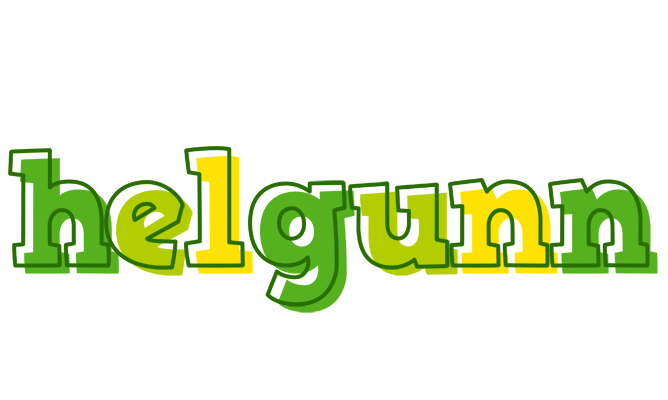 Helgunn juice logo