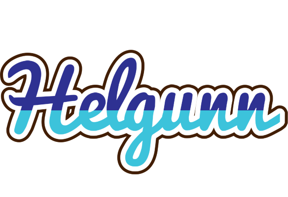 Helgunn raining logo
