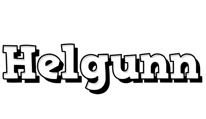 Helgunn snowing logo