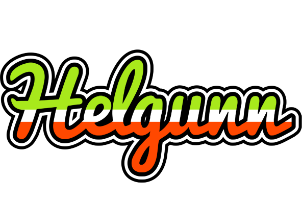 Helgunn superfun logo