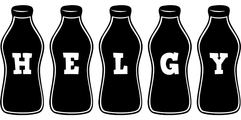 Helgy bottle logo