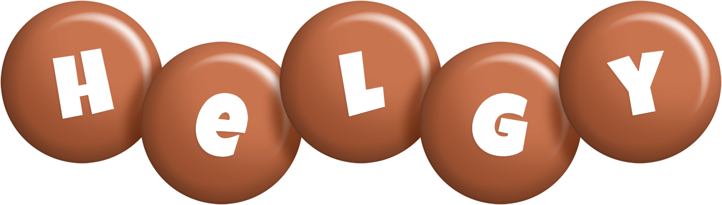 Helgy candy-brown logo