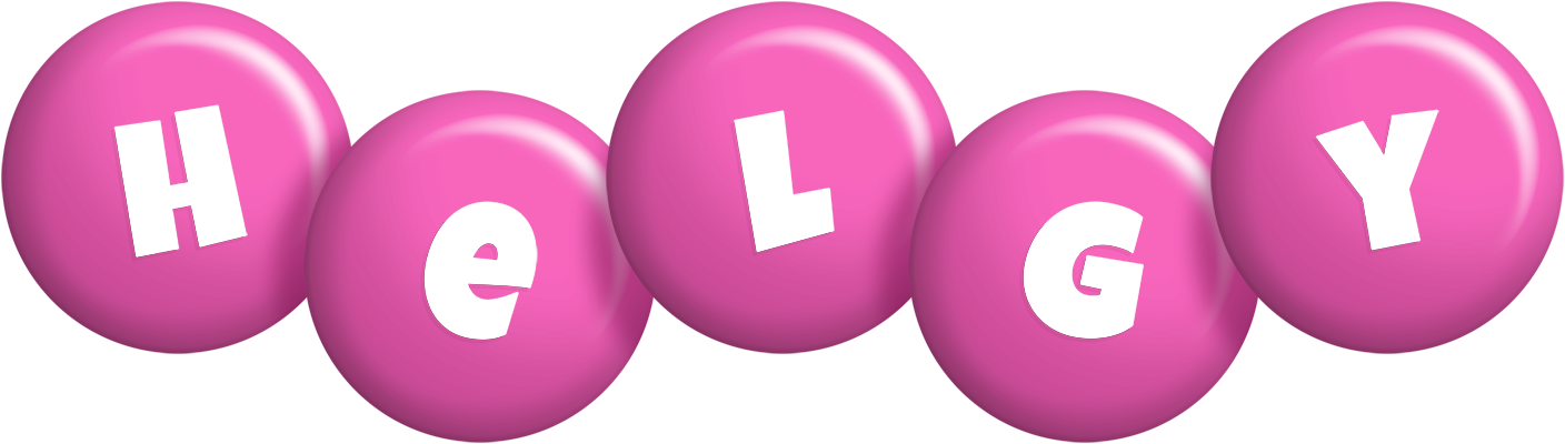 Helgy candy-pink logo