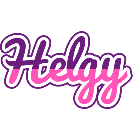 Helgy cheerful logo