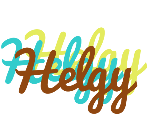 Helgy cupcake logo