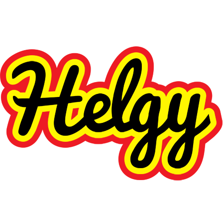 Helgy flaming logo
