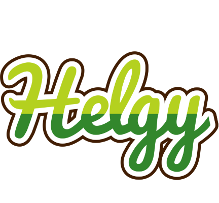 Helgy golfing logo
