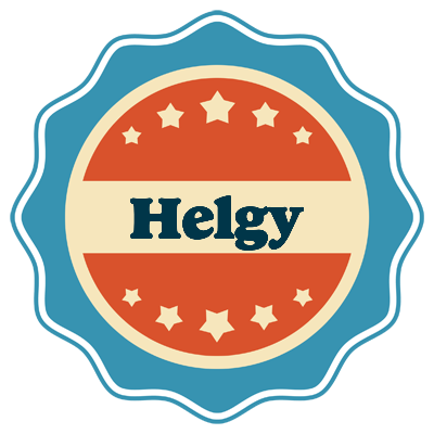 Helgy labels logo