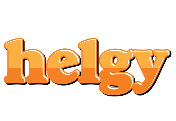 Helgy orange logo